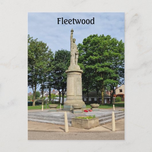 Fleetwood-Gedenkpark Postkarte (Vorderseite)