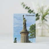 Fleetwood-Gedenkpark Postkarte (Stehend Vorderseite)