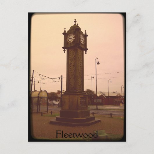 Fleetwood, Lancashire Postkarte (Vorderseite)