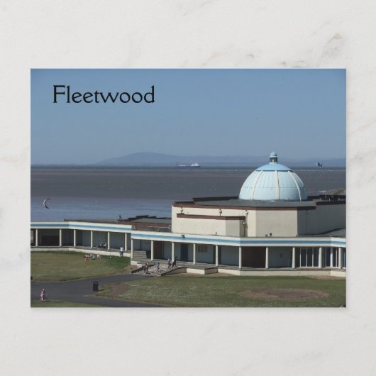 Fleetwood Marine Hall Postkarte (Vorderseite)