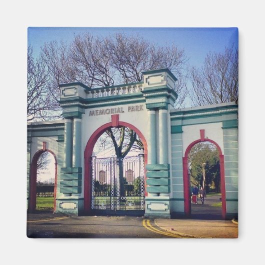 Fleetwood Memorial Park Magnet (Vorne)