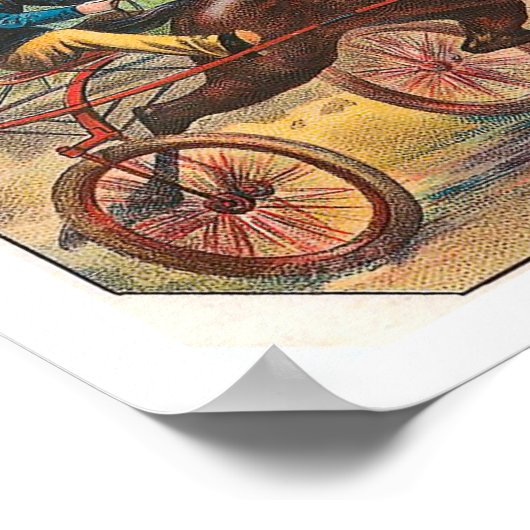 Fleetwood Vintag Racing Poster (Ecke)