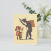 Flehen mit Krampus Postkarte (Stehend Vorderseite)