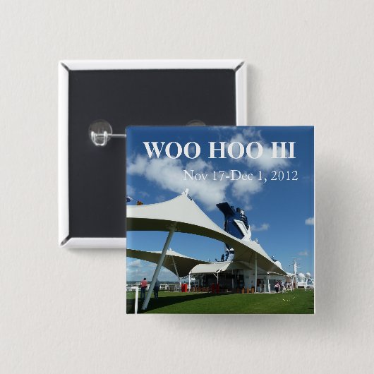 Flehen Sie Hoo III Button an (Vorne & Hinten)