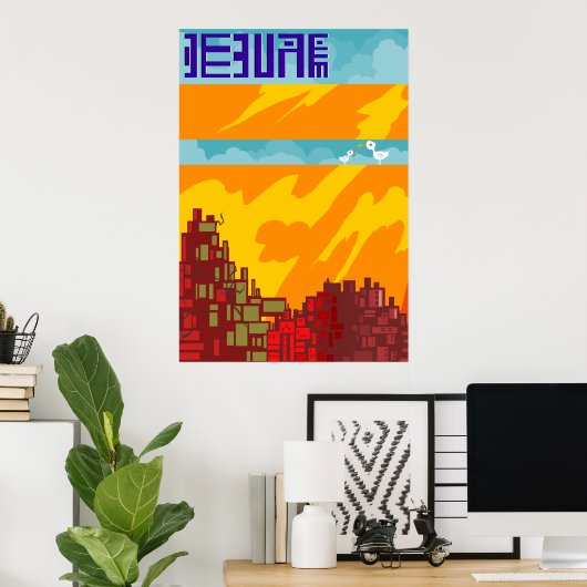 Fleisch 2 poster (Heimbüro)