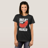 Fleisch aus dem Metzgerei T-Shirt (Vorne ganz)