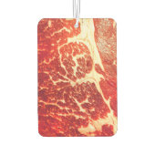 Fleisch Autolufterfrischer (Rückseite)