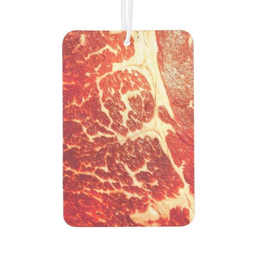 Fleisch Autolufterfrischer (Rückseite)