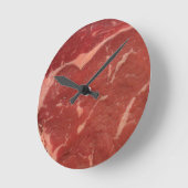 Fleisch-Beschaffenheit Runde Wanduhr (Winkel)