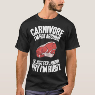 Fleisch, das ich nicht argumentiere Ketogenese Ket T-Shirt