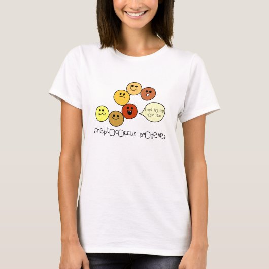 Fleisch, das T - Shirt isst (Vorderseite)