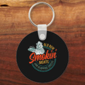 Fleisch der alten Row-Smokin und Kratzen der Wange Schlüsselanhänger (Vorderseite)
