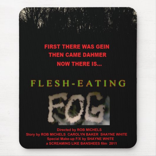 Fleisch-Essen von Nebel mousepad (Vorne)