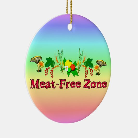 Fleisch-Freie Zone Keramikornament (Rechts)