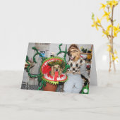 Fleisch fressende Pflanze goldener Karte (Gelbe Blume)