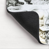 Fleisch fressende Tiere Mousepad (Ecke)