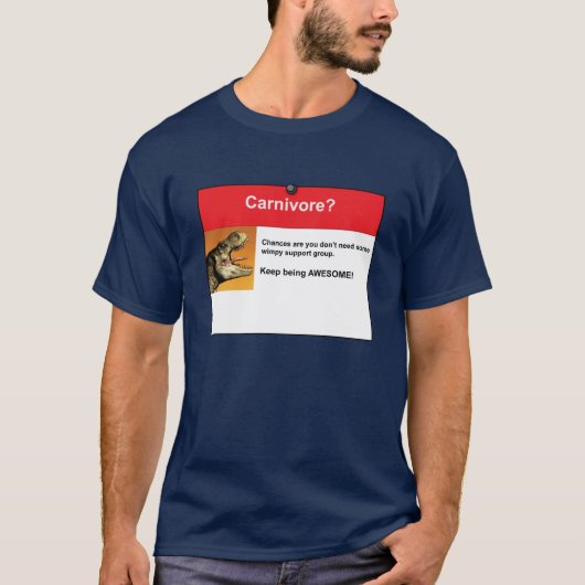 Fleisch fressendes Tier? T-Shirt (Vorderseite)