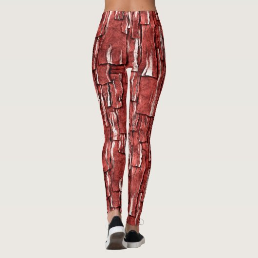 Fleisch got? -Leggings Leggings (Rückseite)