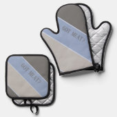 Fleisch got? ofenhandschuh & Topflappen-Set (Vorderseite/Rückseite)