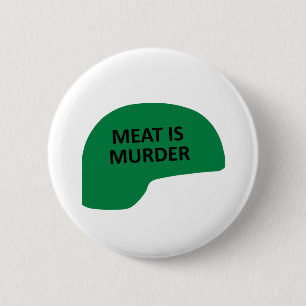 Fleisch ist Mord Button