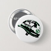 Fleisch ist Mord Button (Vorne & Hinten)