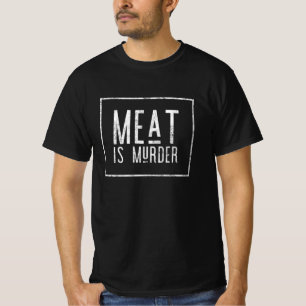 Fleisch ist Mord veganen vegetarischen T-Shirt