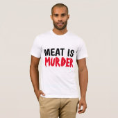 FLEISCH IST MURGER T - Shirt (Vorne ganz)