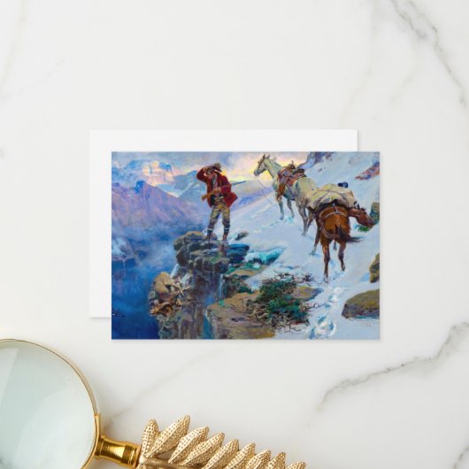 Fleisch ist nicht Fleisch, bis es im Pan von Russe Dankeskarte (Vorderseite/Rückseite Beispiel)