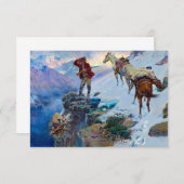 Fleisch ist nicht Fleisch, bis es im Pan von Russe Dankeskarte (Vorne/Hinten)