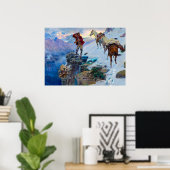 Fleisch ist nicht Fleisch, bis es im Pan von Russe Poster (Heimbüro)