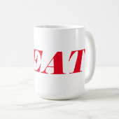 FLEISCH KAFFEETASSE (VorderseiteRechts)