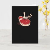 Fleisch Karte (Gelbe Blume)