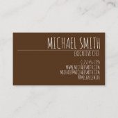 Fleisch Lasagna Lasagna Italienisches Restaurant K Visitenkarte (Rückseite)