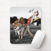 FLEISCH! Mousepad - Kunstdruck (Mit Mouse)