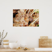 Fleisch nach thailändischer Tradition Poster (Küche)