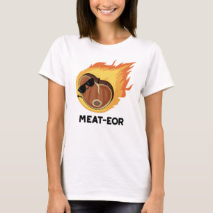 Fleisch oder Funny Meat Steak Pun T-Shirt
