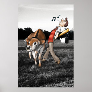 FLEISCH! Plakat-Druck Poster