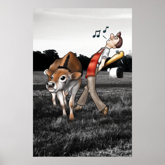 FLEISCH! Poster Print (Vorne)