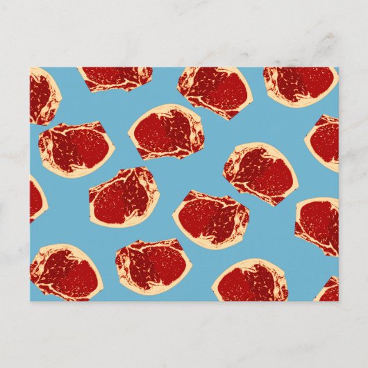 Fleisch Postkarte (Vorderseite)