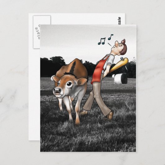 FLEISCH! Postkarte (Vorne/Hinten)