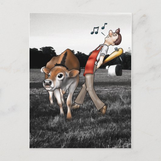 FLEISCH! Postkarte (Vorderseite)