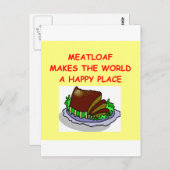 Fleisch Postkarte (Vorne/Hinten)