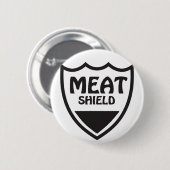 Fleisch-Schild Button (Vorne & Hinten)