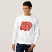 Fleisch-Sweatshirt Sweatshirt (Vorne ganz)