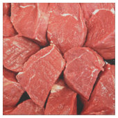 Fleisch themenorientiert stoff (Muster)