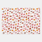 Fleisch und Bauer von Meeresfrüchten Geschenkpapier Set (Vorderseite)