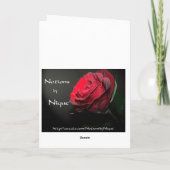 Fleisch und Blut Karte (Rückseite)