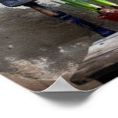 Fleisch und Flower Poster (Ecke)