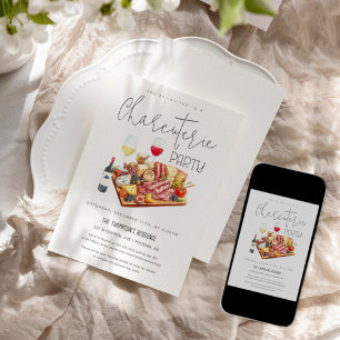 Fleisch- und Käseplatte Wein Käse Zu jeder Gelegen Einladung