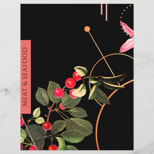 Fleisch und Meeresfrüchte | Beilage des Rezept | S (Rückseite)